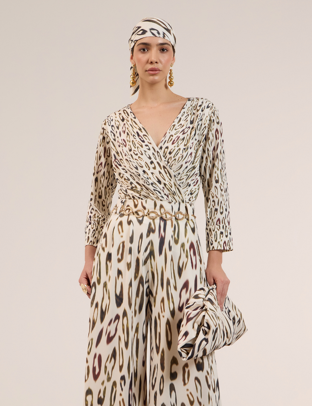 Body Animal Print em Jersey