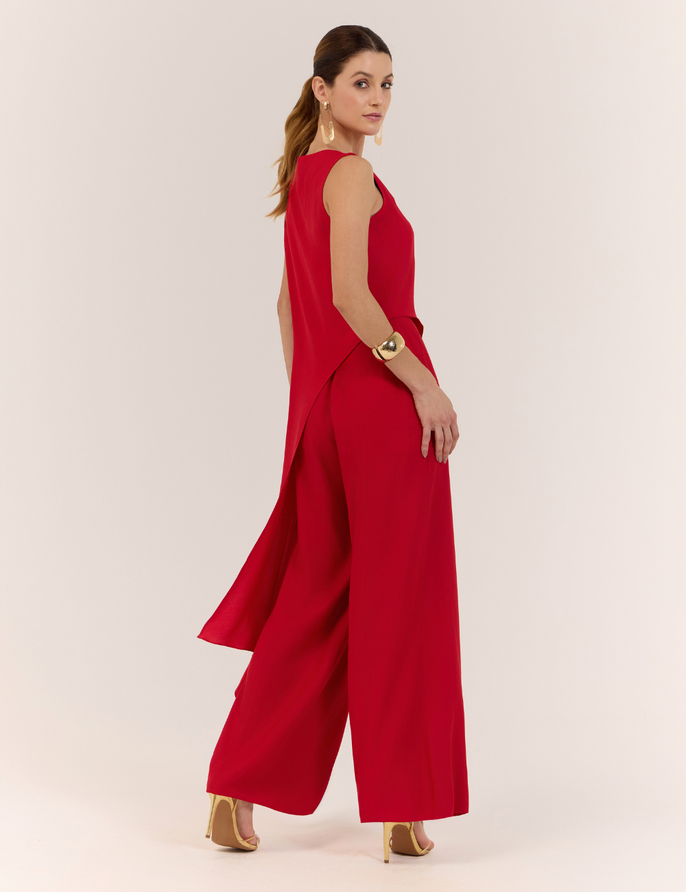 Conjunto Assimétrico Vermelho