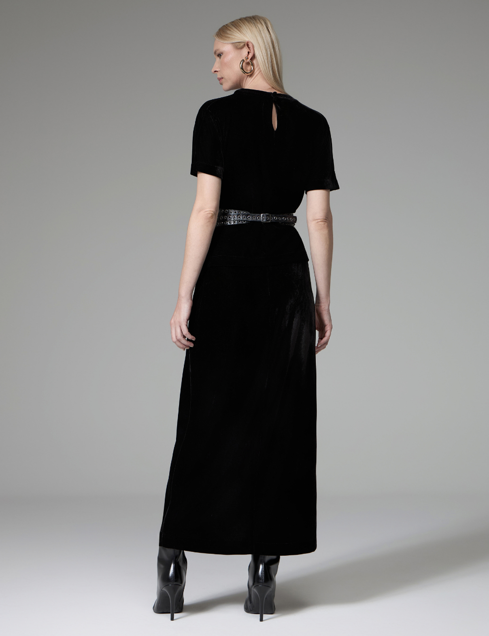 Conjunto Preto em Veludo