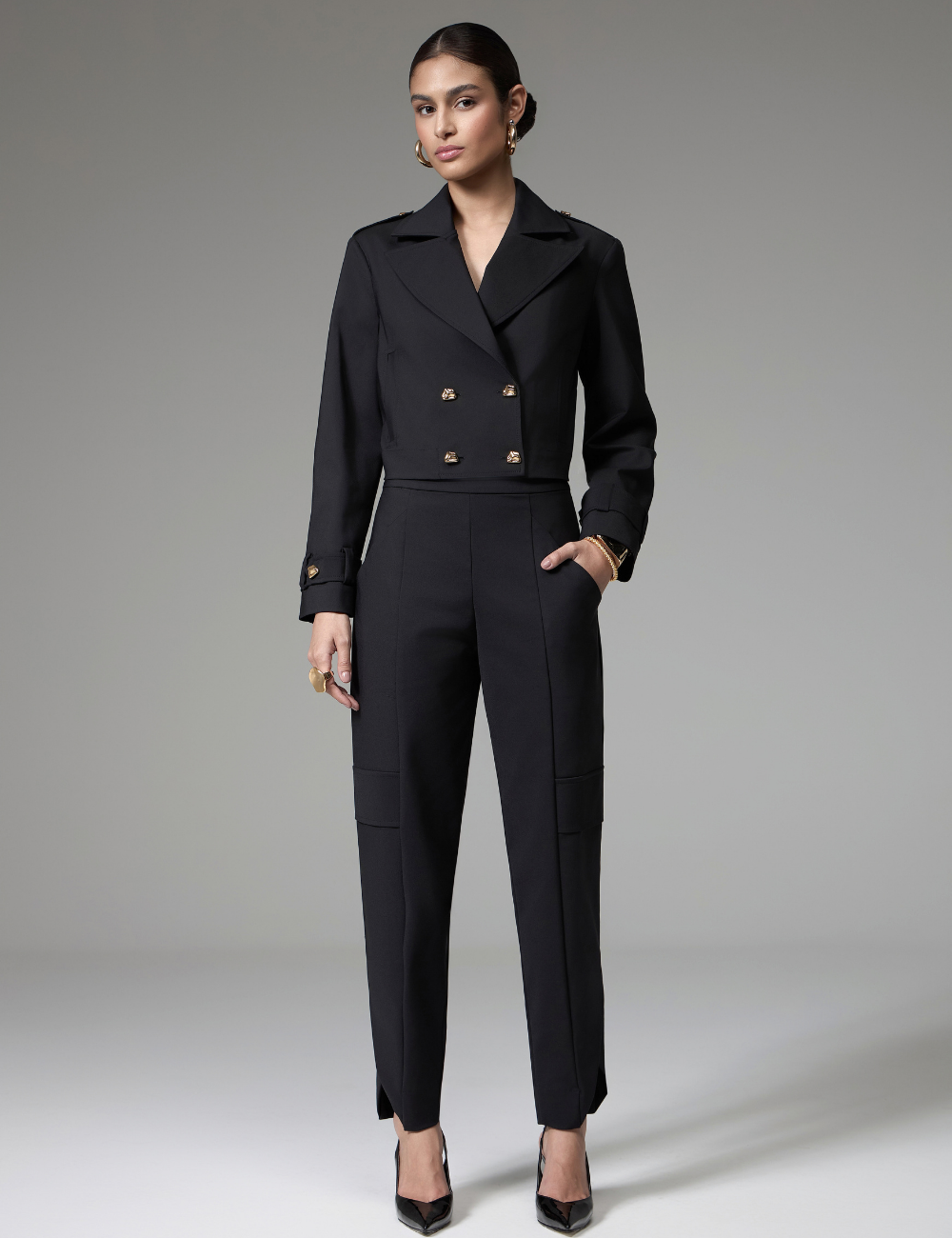 Calça Cenoura Preta