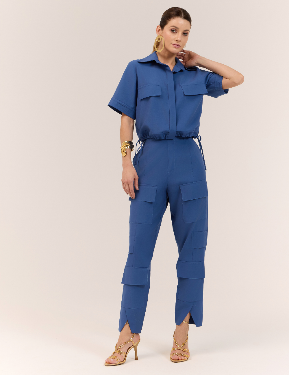 Conjunto Azul Utilitário