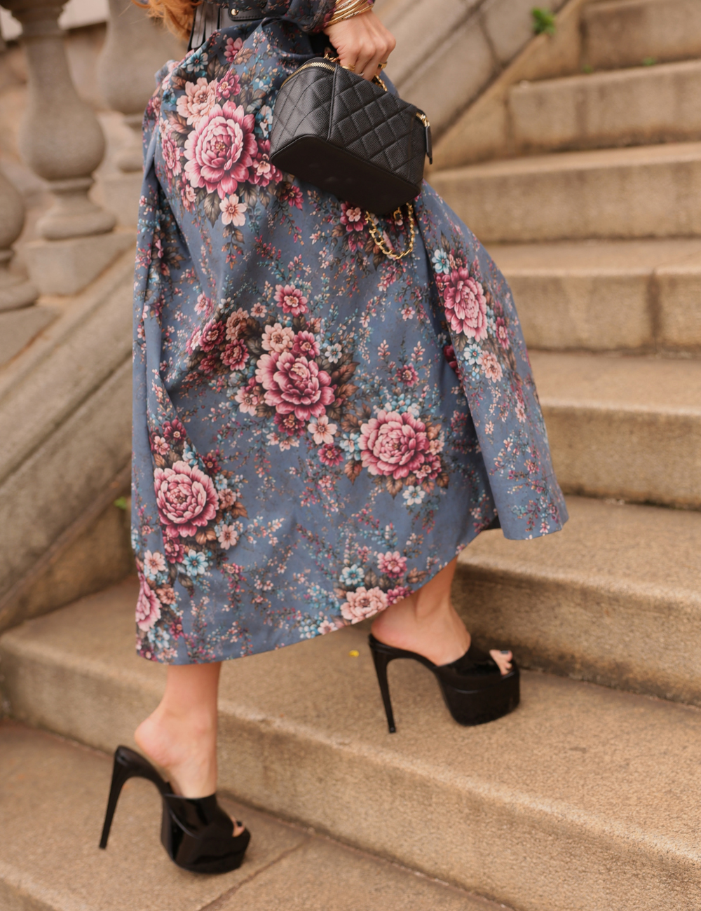 Saia Riviera Midi Floral
