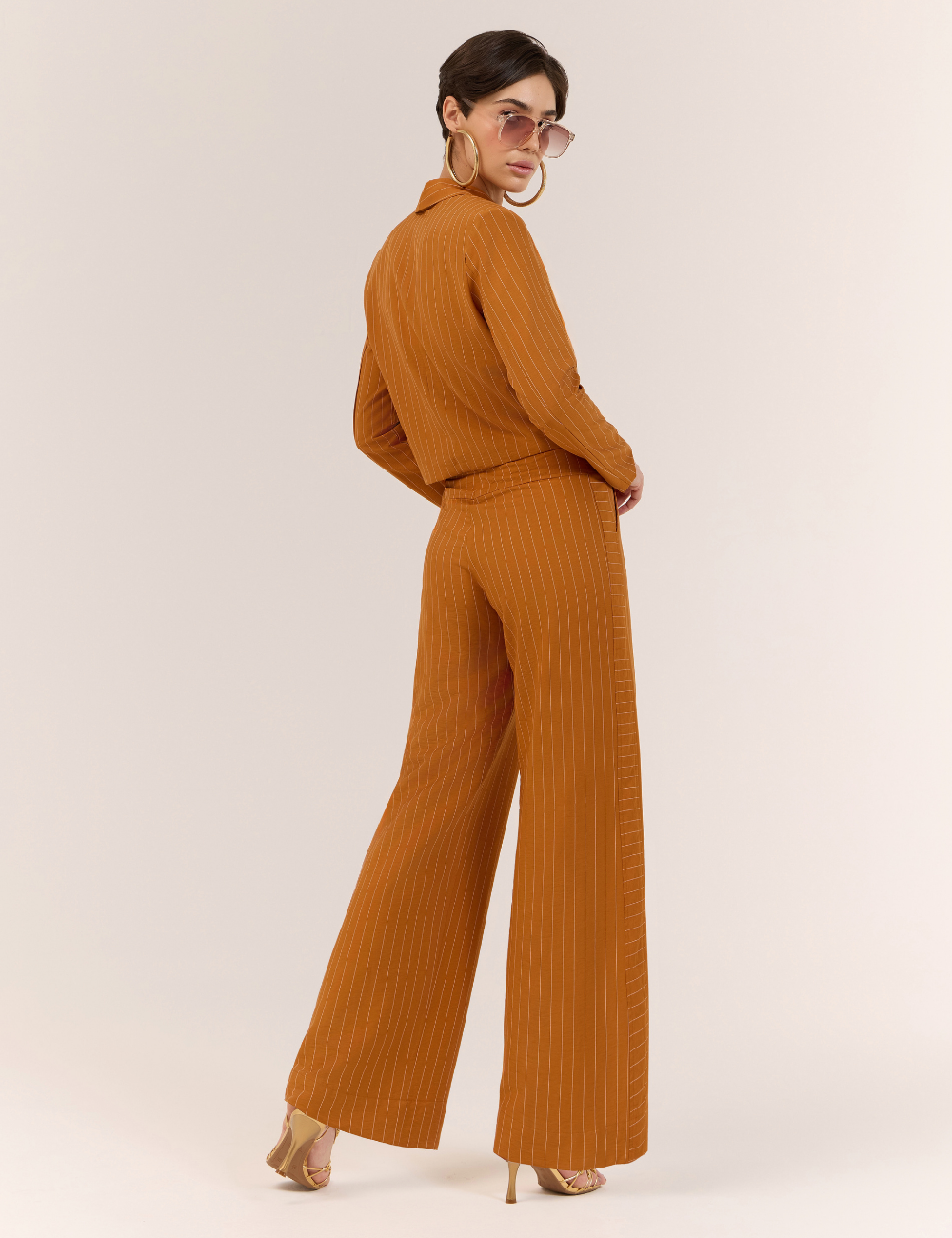Conjunto Laranja Risca de Giz