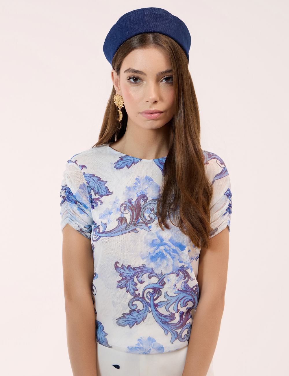 Blusa Estampada Arabescos