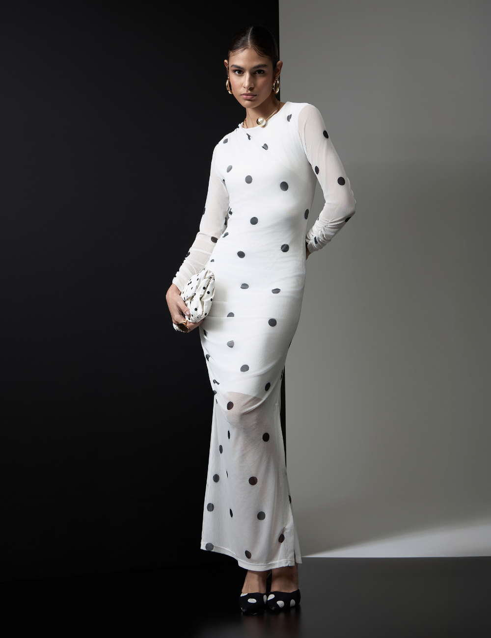 Vestido Longo de Poás Off White