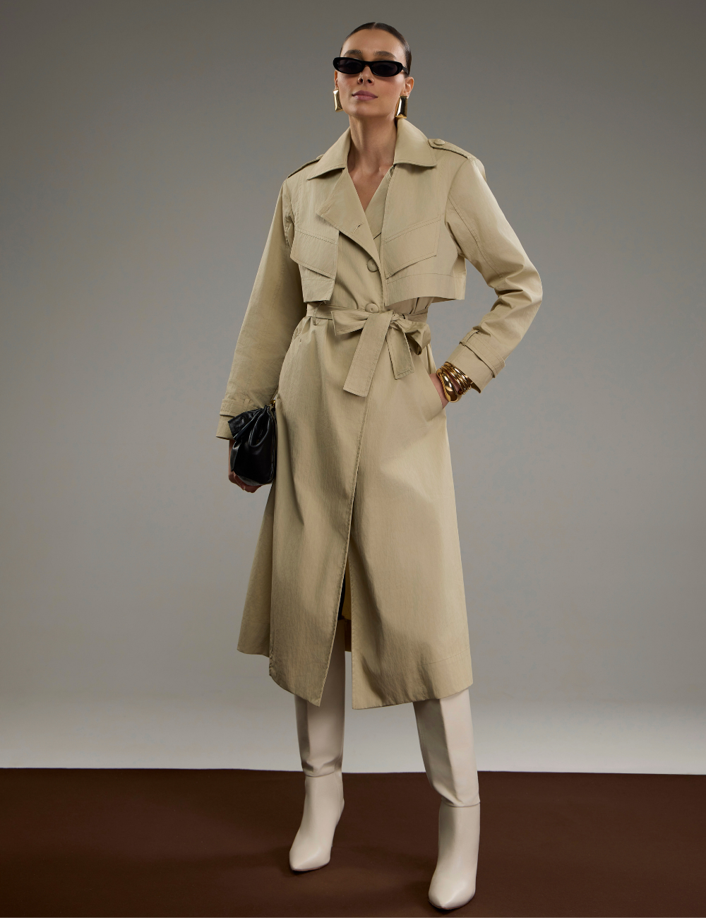 Trench Coat Bege