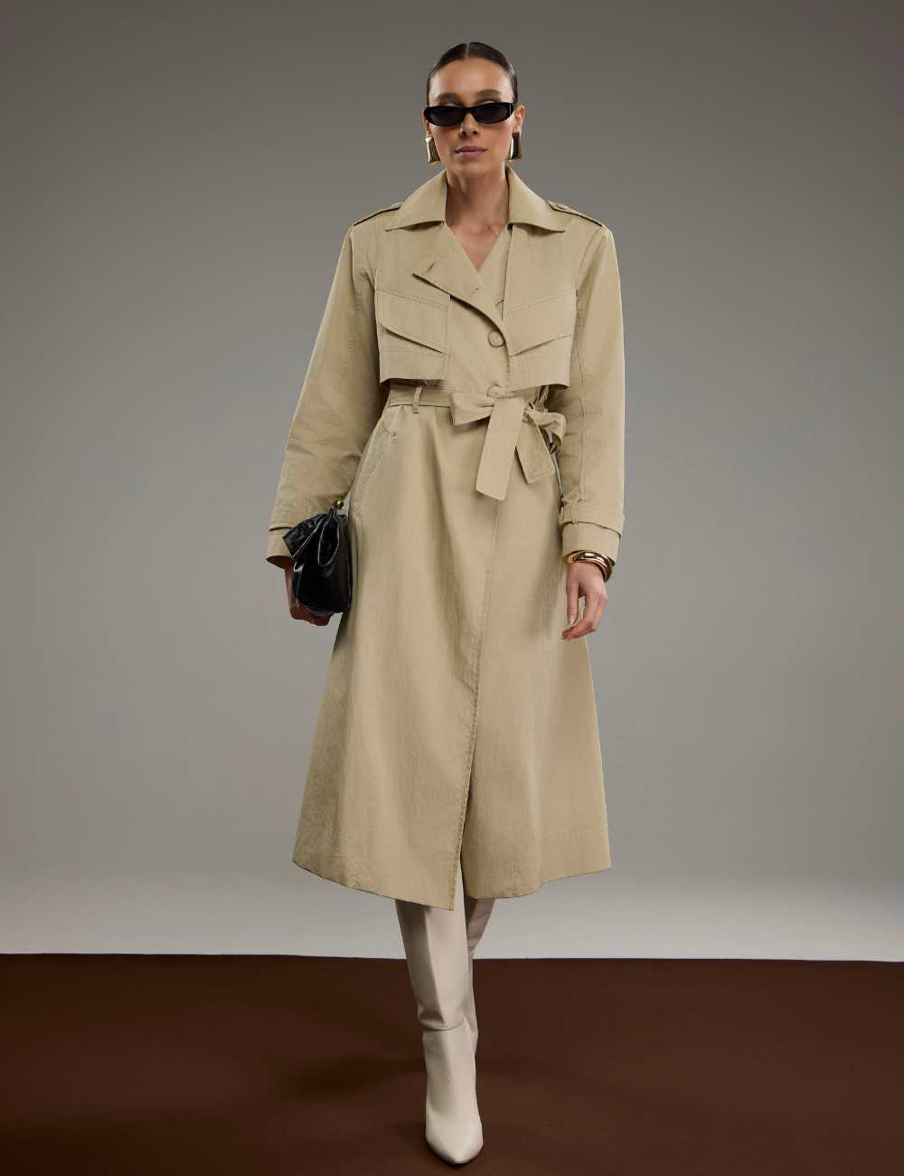 Trench Coat Bege