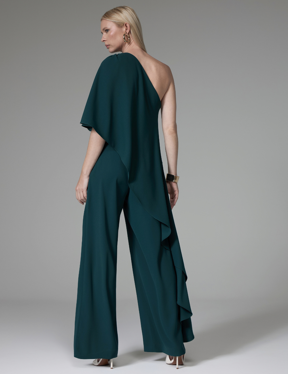 Conjunto Assimétrico Verde Musgo