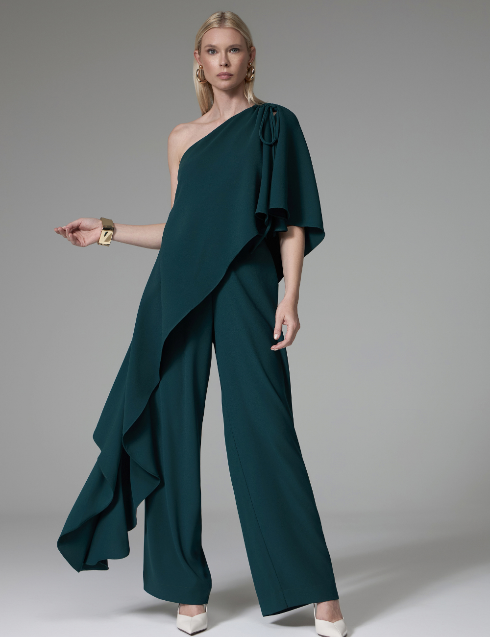 Conjunto Assimétrico Verde Musgo