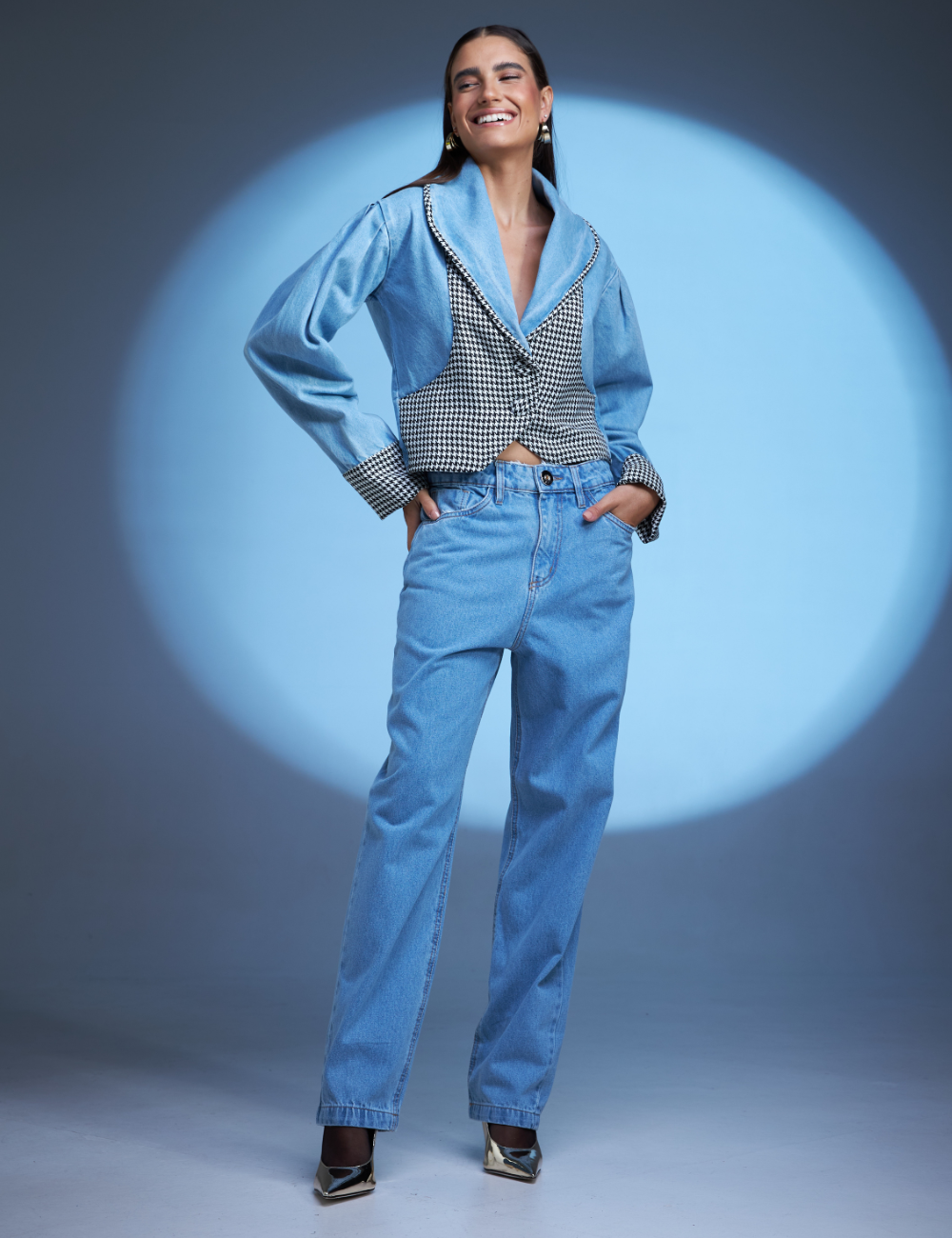 Calça Mom Jeans