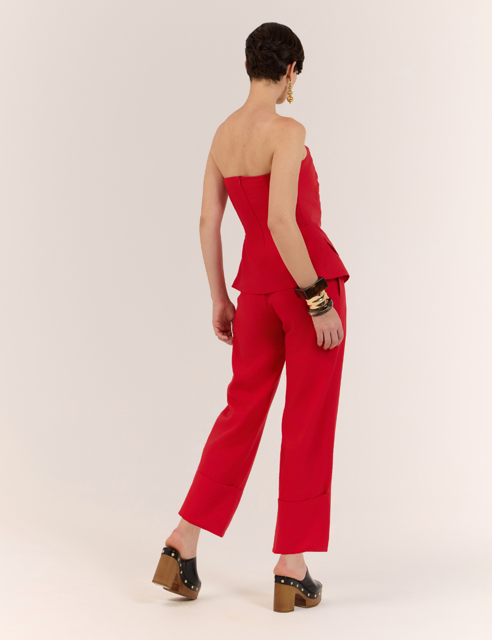 Conjunto Vermelho sem Alças