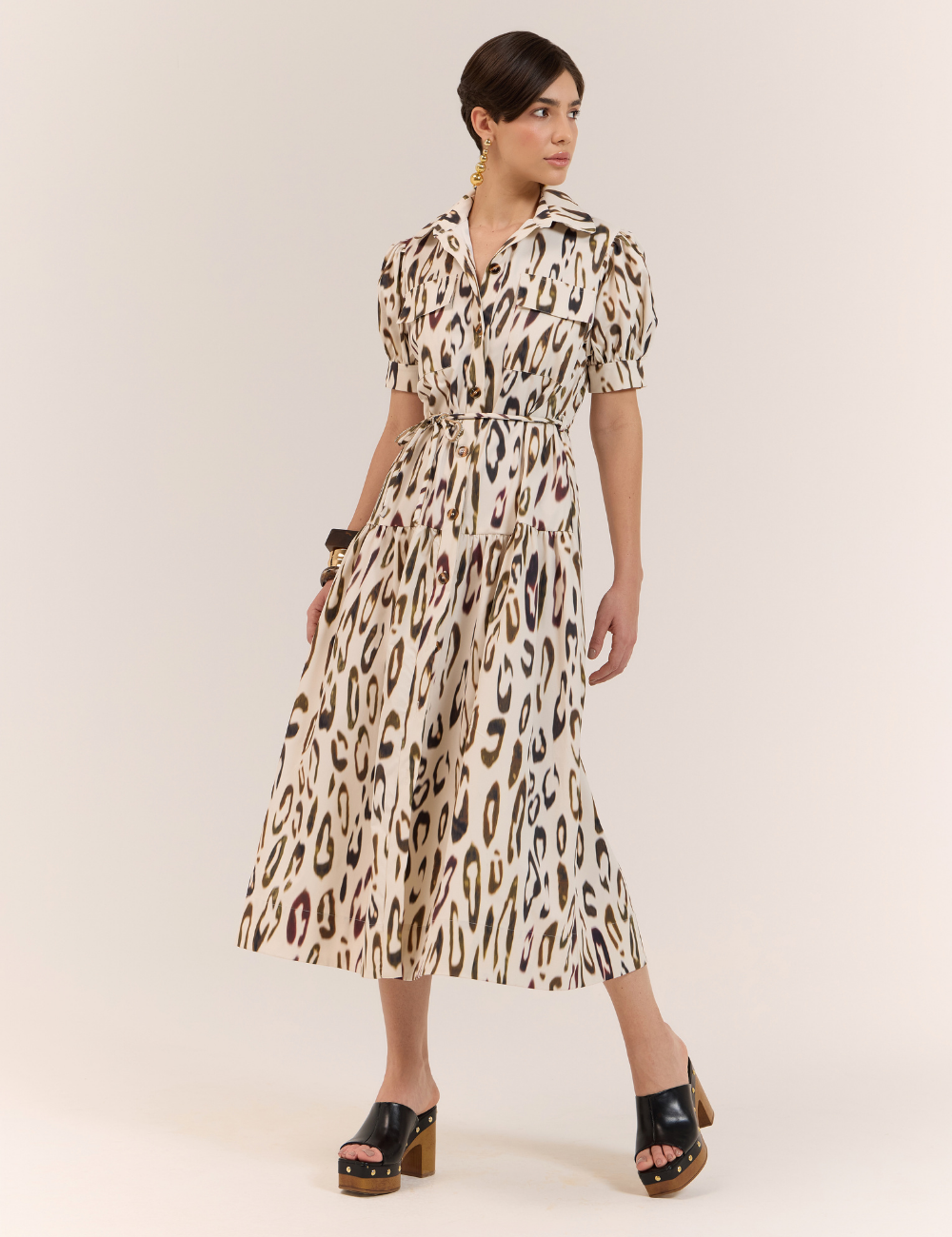 Chemise Animal Print