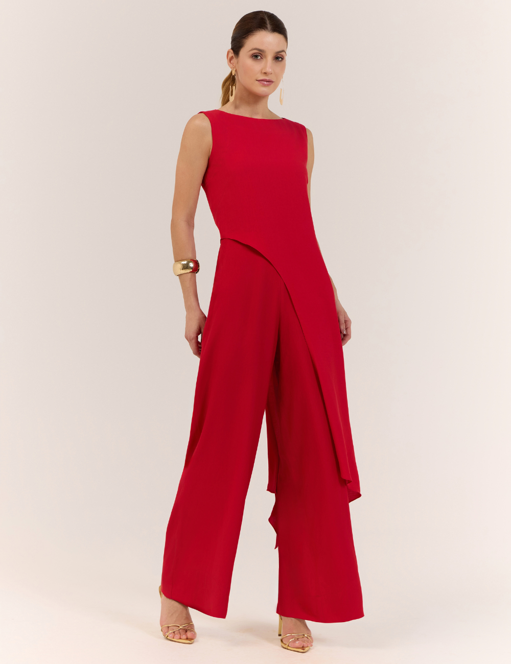 Conjunto Assimétrico Vermelho